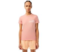 T-shirt Lacoste pour femmes en coton, rose XS