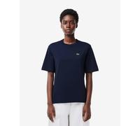 T-shirt Lacoste Relaxed Fit Logo manche courte bleu marine femme - 44