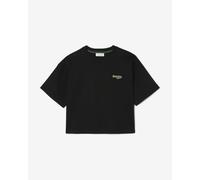 T-shirt Lacoste Retro Logo manches courtes noir femme - 44