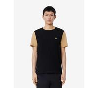 T-shirt Lacoste Simply Color manche courte noir beige - S