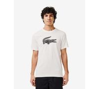 T-shirt Lacoste Sport Crocodile manche courte blanc noir - XL