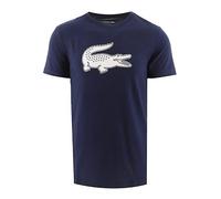 Lacoste T-shirt Sport Crocodile — manche courte, bleu marine, taille M