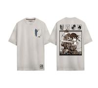 T-shirt L'Attaque des Titans Oversize - ATTACK ON TITANS TROUP M