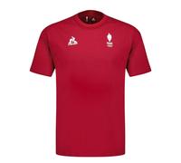 Le Coq Sportif T-shirt Homme Paris 2024 N° 3 Rouge M