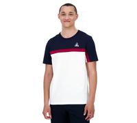 Le Coq Sportif T-shirt TRI SP SS N°2 Jersey coton Héritage tricolore coupe regular M Sky Captain