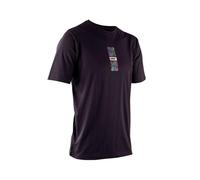 Leatt T-shirt Core V26 unisexe L Noir/Vert/Bleu/Rouge