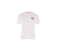 T shirt lebram burn fat not fuel blanc