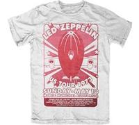 T-shirt ledzeppelin inglewood unisexe noir taille m Noir G