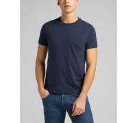 Lee Twin Pack Crew T-shirt Homme, Greymele Navy, L