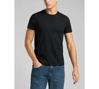 Lee 2 Units Short Sleeve T-shirt Noir 2XL / Regular Homme