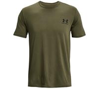 T-shirt Left Chest Logo Under Armour - Marine OD Green/Black 3XL