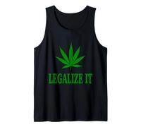 T-Shirt Legalize It Weed Pot Leaf Débardeur