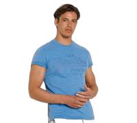 Superdry Vintage Logo Tonal Embroidered Short Sleeve T-shirt Bleu S Homme