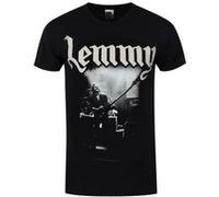 T-shirt Lemmy Lived to Win homme noirL Noir