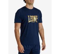 Leone1947 Big Logo Dna Short Sleeve T-shirt Bleu XL Homme