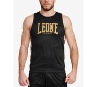 T-shirt Leone 1947 Boxing DNA bretelles noir doré - L