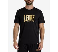 Leone1947 Big Logo Dna Short Sleeve T-shirt Noir S Homme