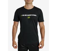 T-shirt Leone 1947 Logo Wacs manches courtes noir blanc - XL