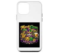 T-Shirt « Let The Good Times Roll » Masque de Mardi Gras pour Carnaval Coque pour iPhone 12 Mini