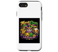 T-Shirt « Let The Good Times Roll » Masque de Mardi Gras pour Carnaval Coque pour iPhone SE (2020) / 7/8