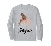 T-Shirt L'étude d'une Danseuse de Ballet d'Edgar Degas Manche Longue