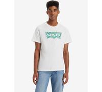 T-shirt Levi's Graphic Crewneck manche courte blanc bleu vert - S