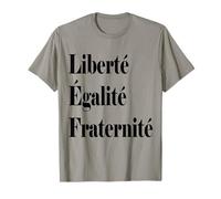 T-shirt Liberte Egalite Fraternite Révolution française T-Shirt