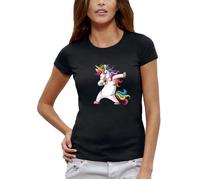 T-shirt LICORNE DAB - PIXEL EVOLUTION - Femme M