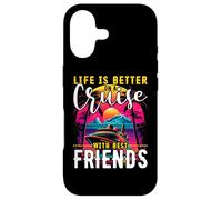 T-Shirt « Life is Better on a Cruise with Best Friends » Coque pour iPhone 17