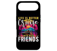 T-Shirt « Life is Better on a Cruise with Best Friends » Coque pour iPhone Air