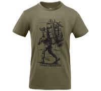 T-Shirt Light Infantry Helikon - Olive Green XL