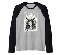 T-Shirt Lilith in a World Full of eves be a Lilith Manche Raglan