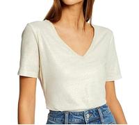Morgan Femme 231-dag T-shirt, Off White, S EU