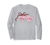 T-Shirt Locket Art pour garçons et Amateurs de Livres Manche Longue