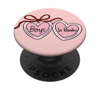 T-Shirt Locket Art pour garçons et Amateurs de Livres PopSockets PopGrip Adhésif