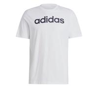 T-shirt logo brodé linéaire jersey simple adidas Essentials Blanc XS