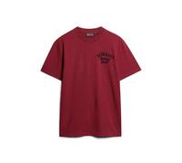 Superdry Embroidered Superstate Ath Logo Short Sleeve T-shirt Rouge S Homme