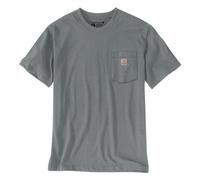 T-shirt logo Carhartt Irvine 3D gris cendres mélange