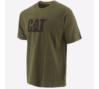 Caterpillar T-shirt Trademark Logo pour hommes Vert