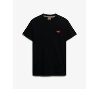 T-shirt logo en coton bio Superdry Noir 2XL