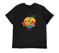 T-Shirt Logo Naranjito España 82 Retro Tee Shirt Men T-Shirt Black XL