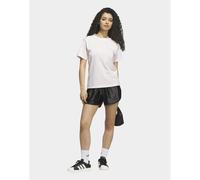 T-shirt logo satinÃ© femme adidas Rose 2XS
