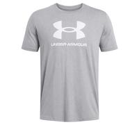 Under Armour T-shirt Homme Sportstyle Logo - Manches courtes - Acier clair chiné/Blanc - S (EU)
