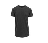 Build Your Brand T-shirt long Homme Shaped Long Tee Gris Taille L