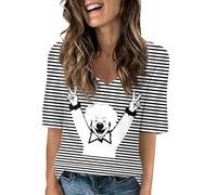 T Shirt Long Manche Longue Femme Crop des Fleurie Mariniere Chaud Supérieure Rayures Soirée Electrique Polyester Carreau Futur Ouvert Unis Tata Soyeuse Heros Rouges Pied