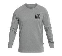 T-shirt Long Sleeve ABC Always Be Cool Helikon - Grey Melange S