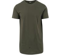 T-shirt long - Urban Classics - HAPED - 100% coton - Vert - Homme S