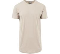 T-shirt long - URBAN CLASSICS - HAPED - Beige - 100% coton - Manches courtes M