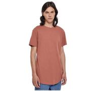 T-shirt long - URBAN CLASSICS - Shaped - Couleur Terracotta - Pur coton - Coupe Regular M