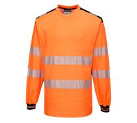 Portwest PW3 T-Shirt Coton Haute Visibilité Anti-Transpiration Respirant T185